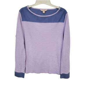 BROOKS BROTHERS Chambray & Striped Long Sleeve XL